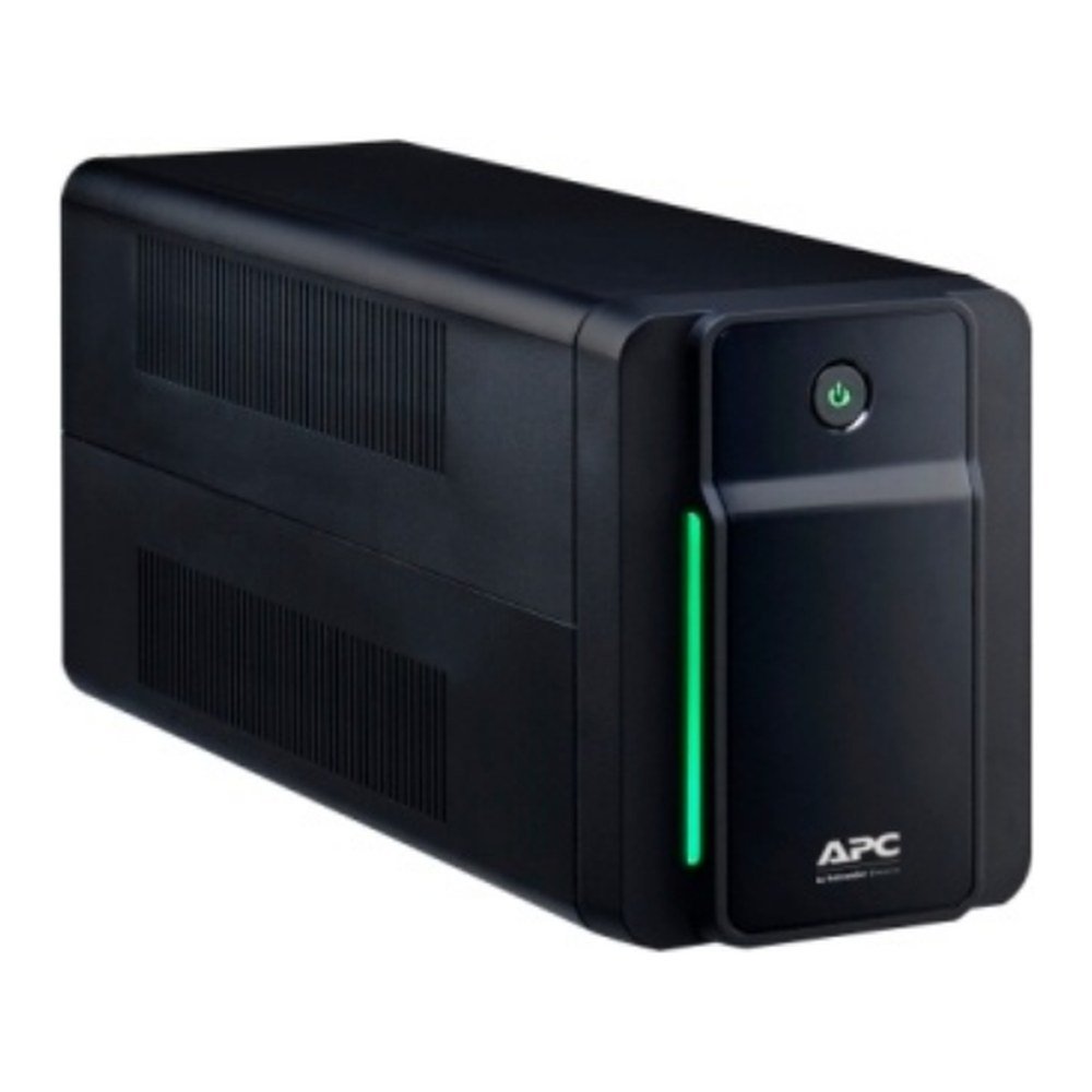 APC Back-UPS BX750MI 750VA UPS in black with green status indicator strip