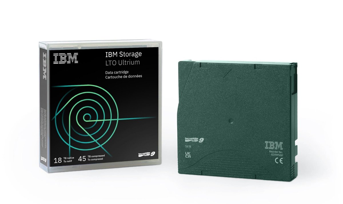 IBM LTO-9 Ultrium data cartridge
