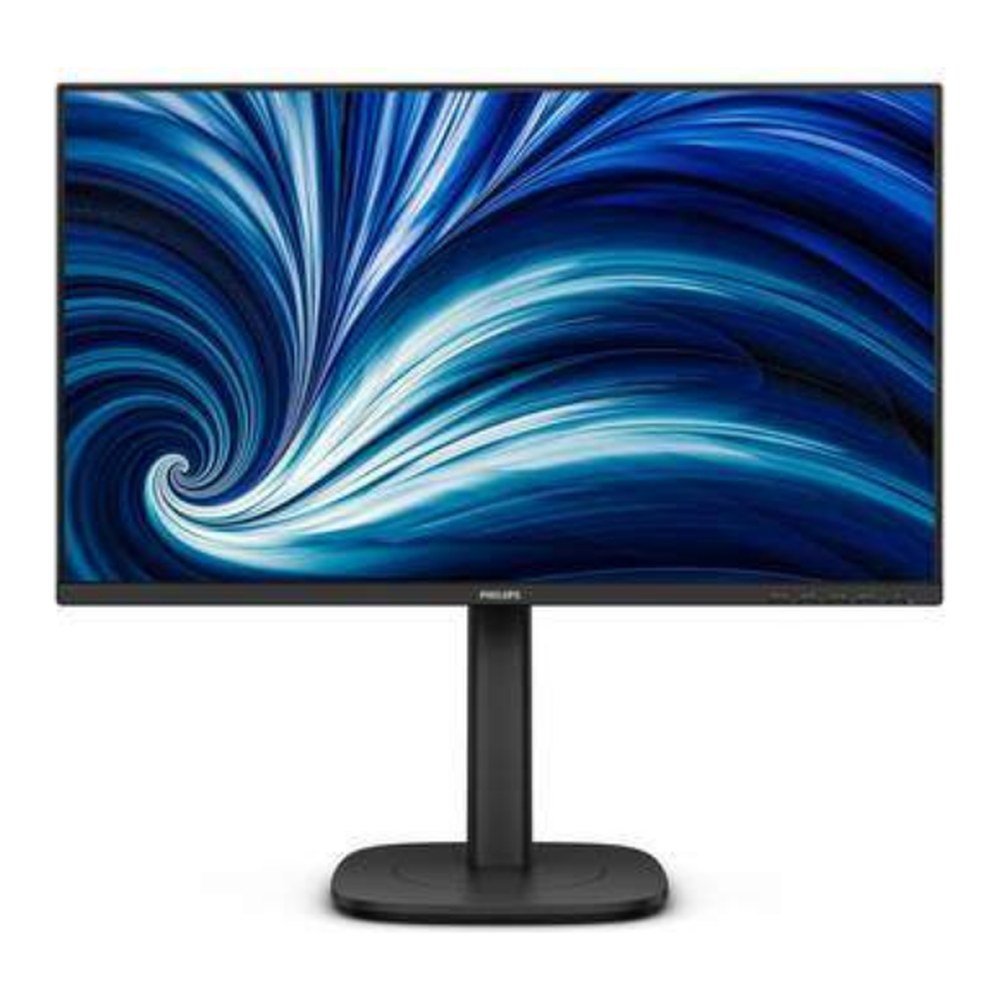Philips 24B2N3200J 24 inch Full HD IPS monitor on height-adjustable black stand