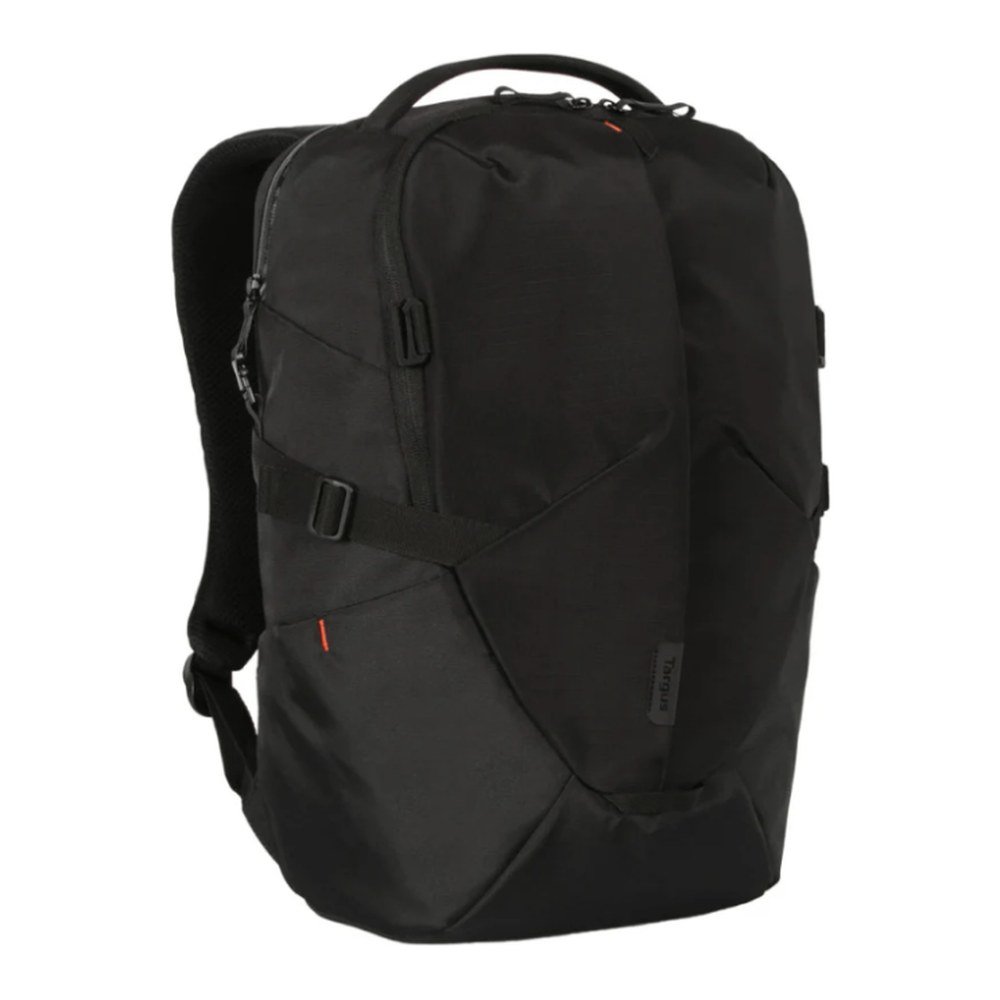 Targus Terra EcoSmart black laptop backpack with padded shoulder straps